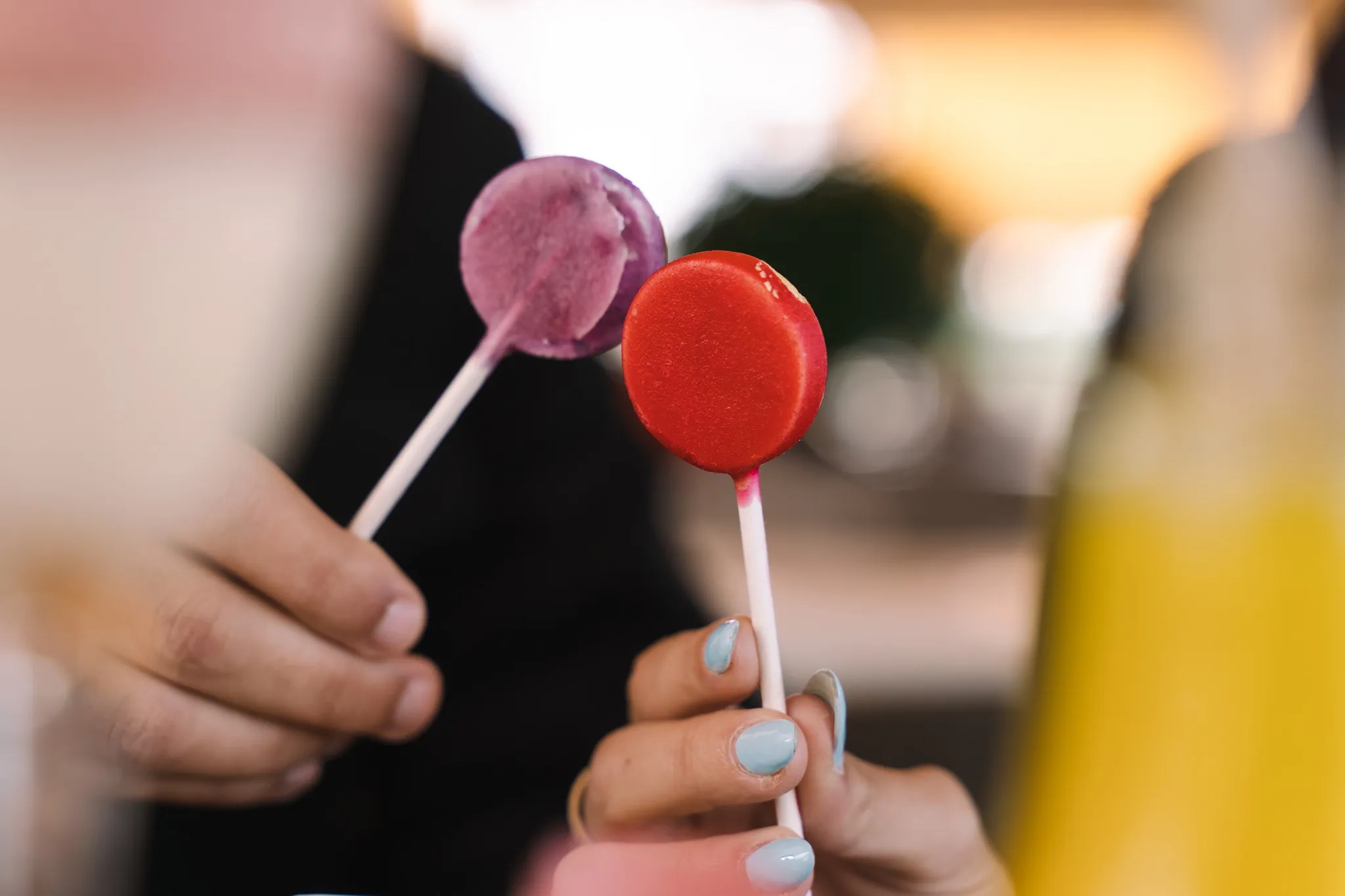 House lollypop dessert